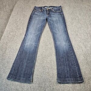 7 For All Mankind Flynt Bootcut Jeans Blue Wash U170J080U-080U Size 29